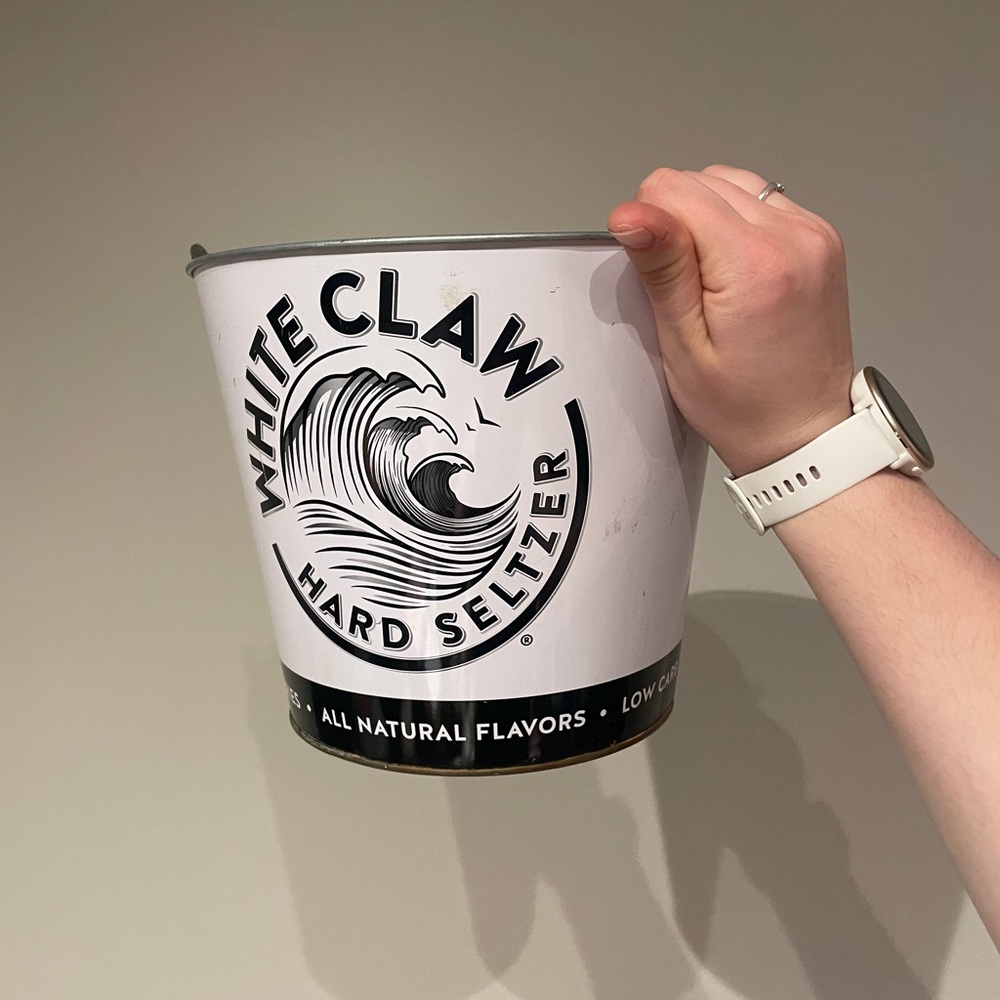 White Claw Bucket